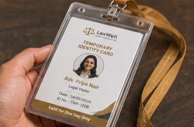 Paper Identity Card